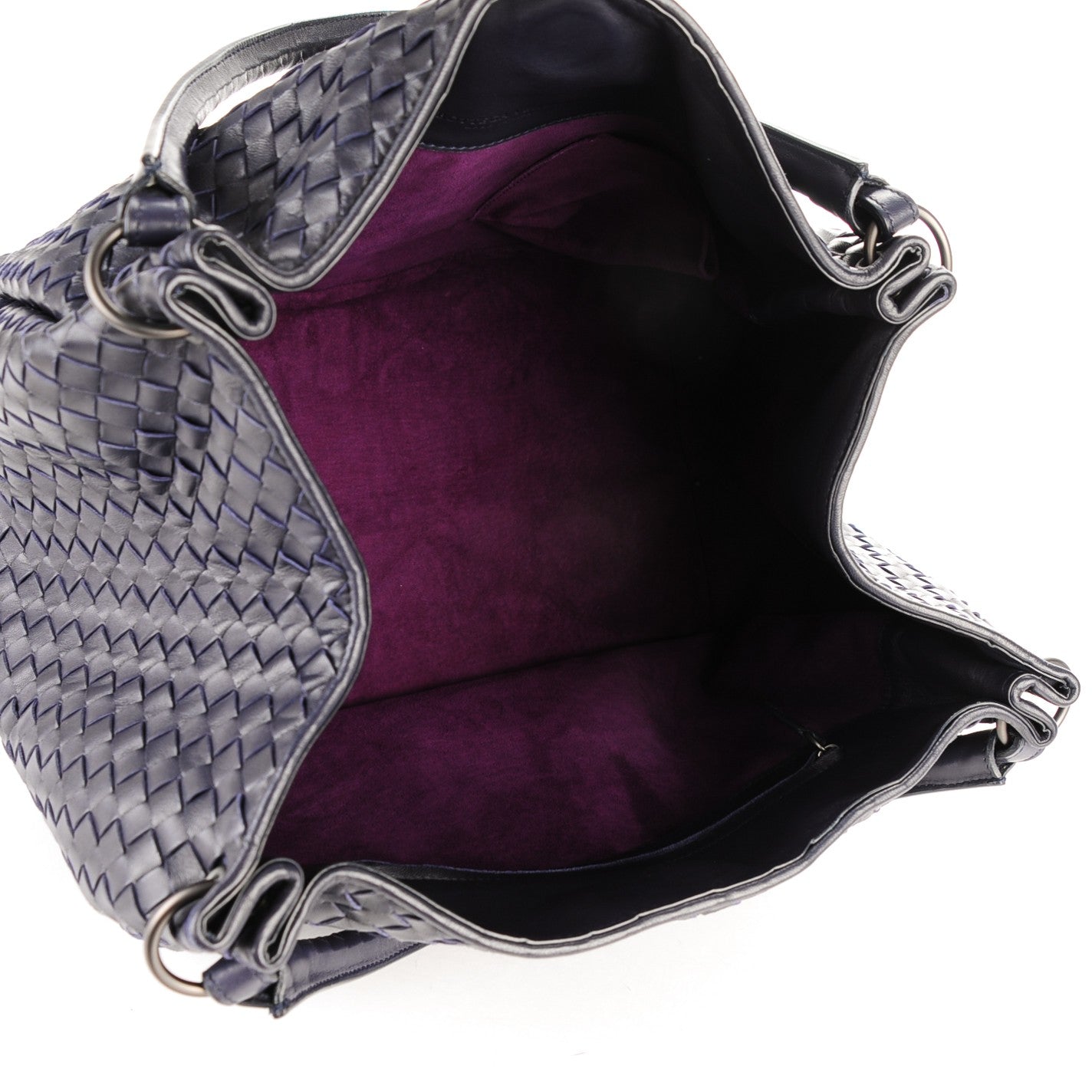 Bottega Veneta Nappa Intrecciato Parachute Bag Tourmaline 5 of 8