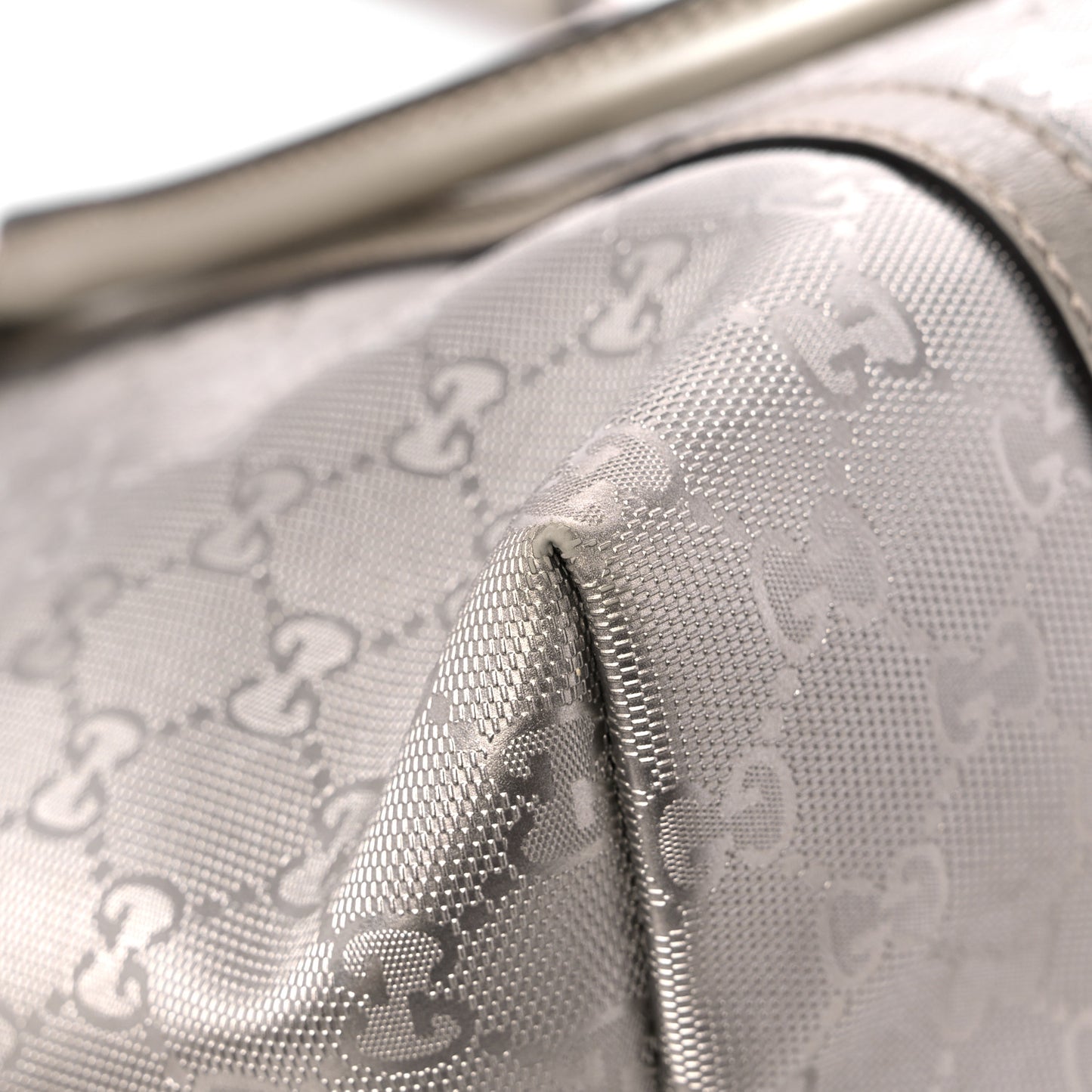 Imprime Monogram Medium Joy Tote Silver