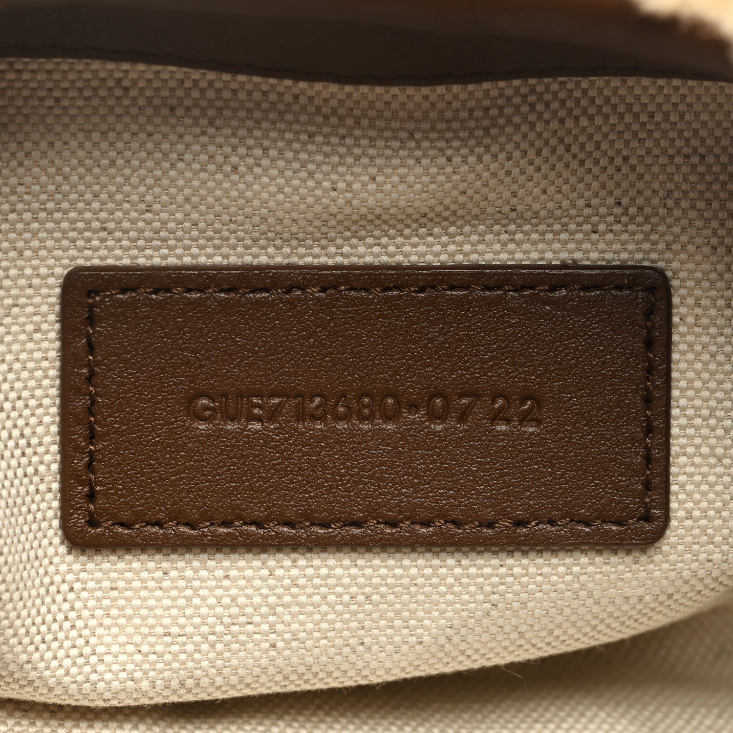 Saint Laurent Shearling Quilted Monogram Loulou Puffer Pouch Clutch Natural Beige Brick 9 of 11