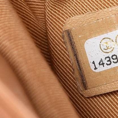 Chanel Washed Lambskin Quilted Medium Chain Around Flap Dark Beige 7 of 8