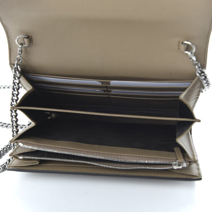 Gucci Suede Mini Dionysus Chain Wallet Taupe 5 of 9