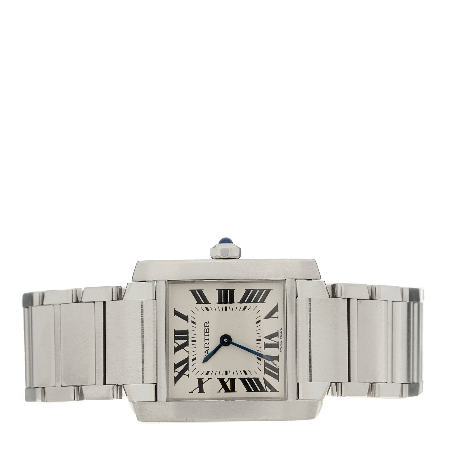 Cartier Stainless Steel 25mm Tank Francaise Quartz Watch 2 of 5