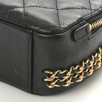 Chanel Caviar Quilted Mini CC You Camera Case Black 10 of 10