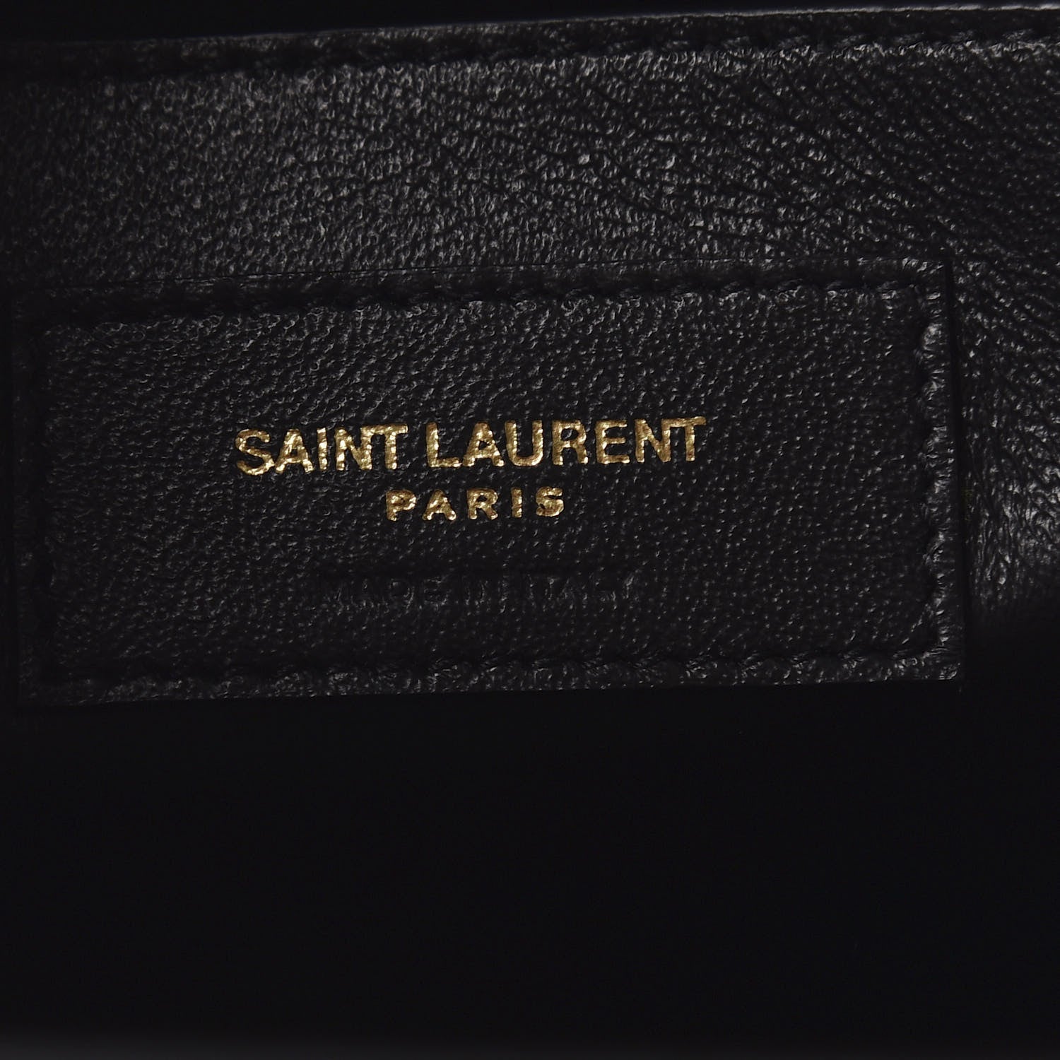 Saint Laurent Shiny Calfskin Medium Uptown Tote Black 7 of 8