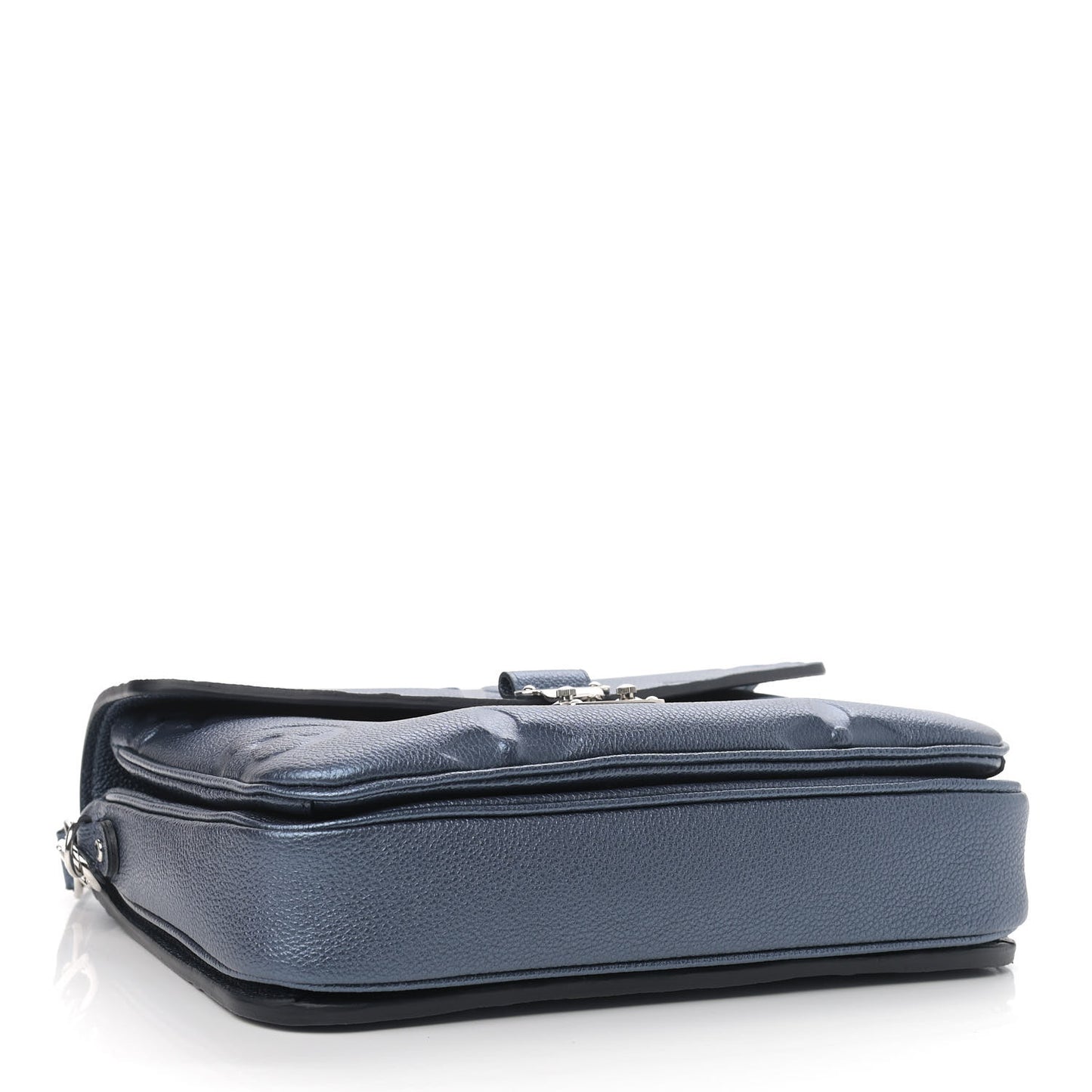Metallic Empreinte Monogram Giant Pochette Metis Navy Nacre