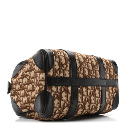 Christian Dior Monogram Boston Brown 4 of 9