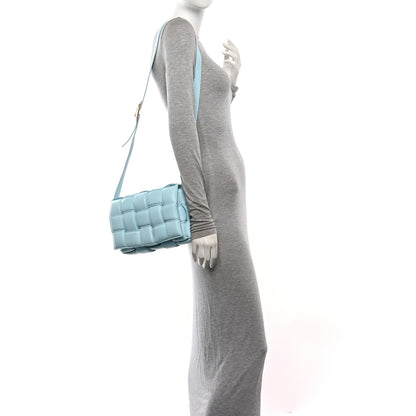 Bottega Veneta Nappa Maxi Intreccio Padded Cassette Crossbody Bag Ice 2 of 13