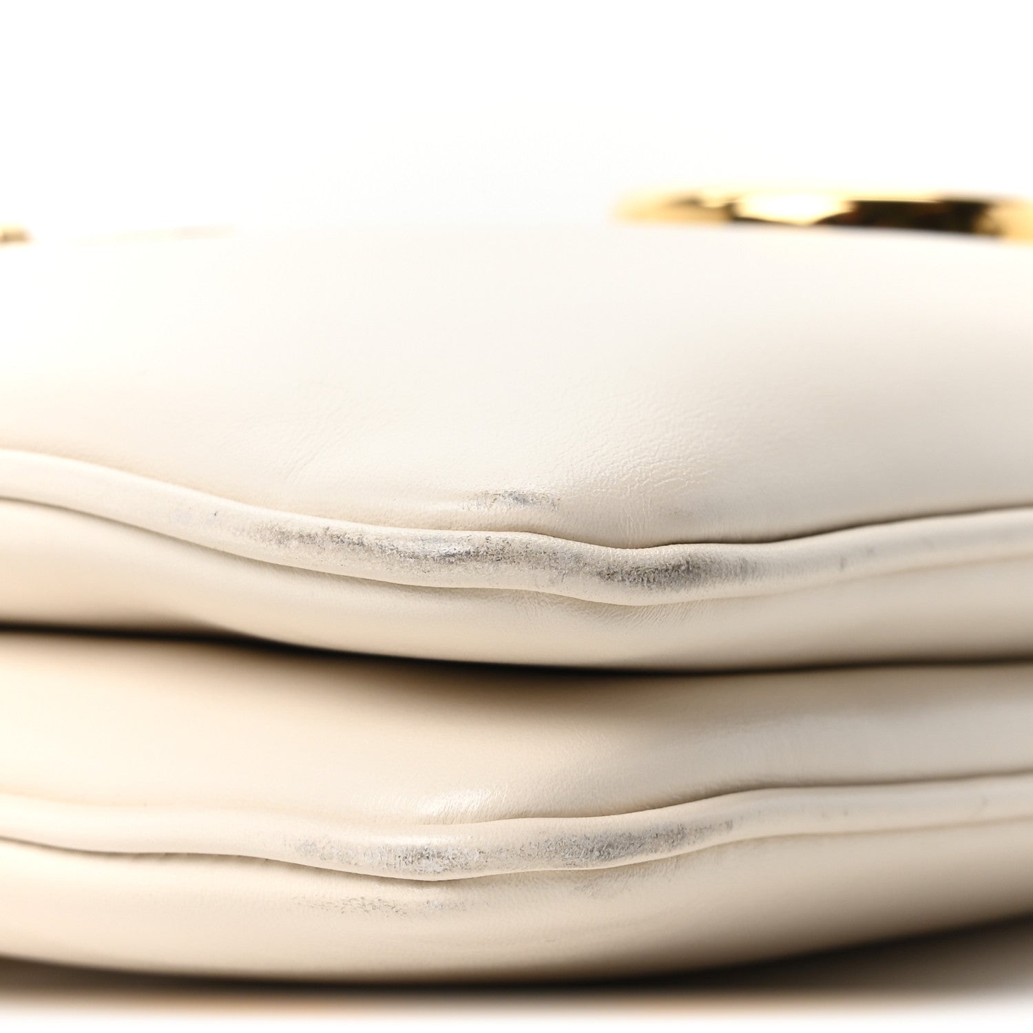 Gucci Vitello Palmellato Lux Arli Top Handle Bag White 9 of 10