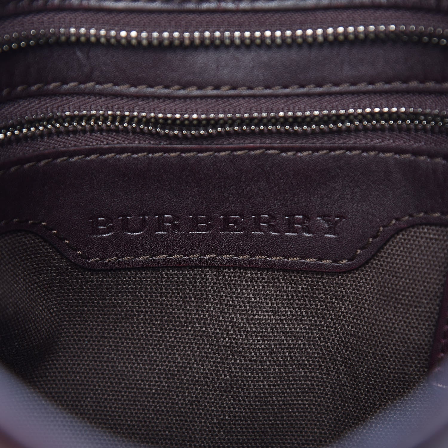 Burberry Smoked Check Hartham Shoulder Bag Chocolate 6 of 16