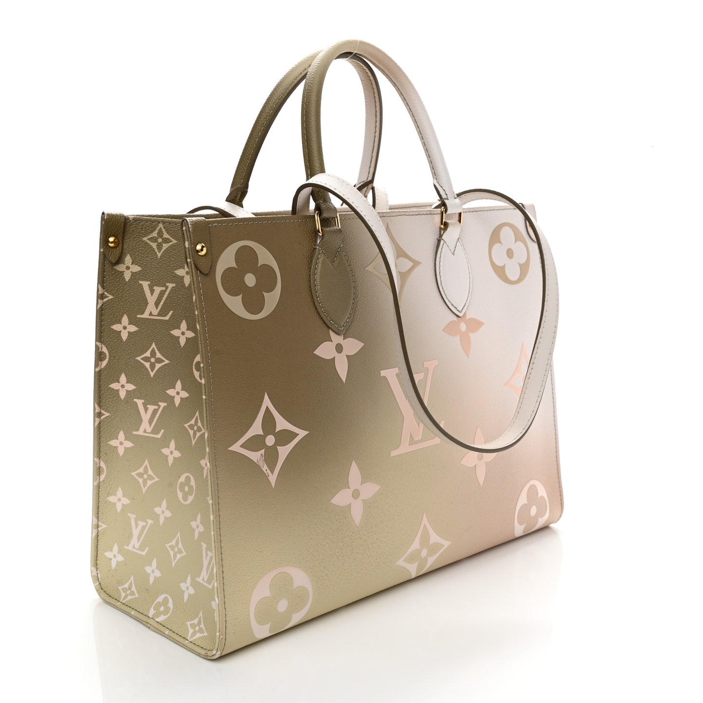 Monogram Giant Spring In The City OnTheGo MM Sunset Kaki