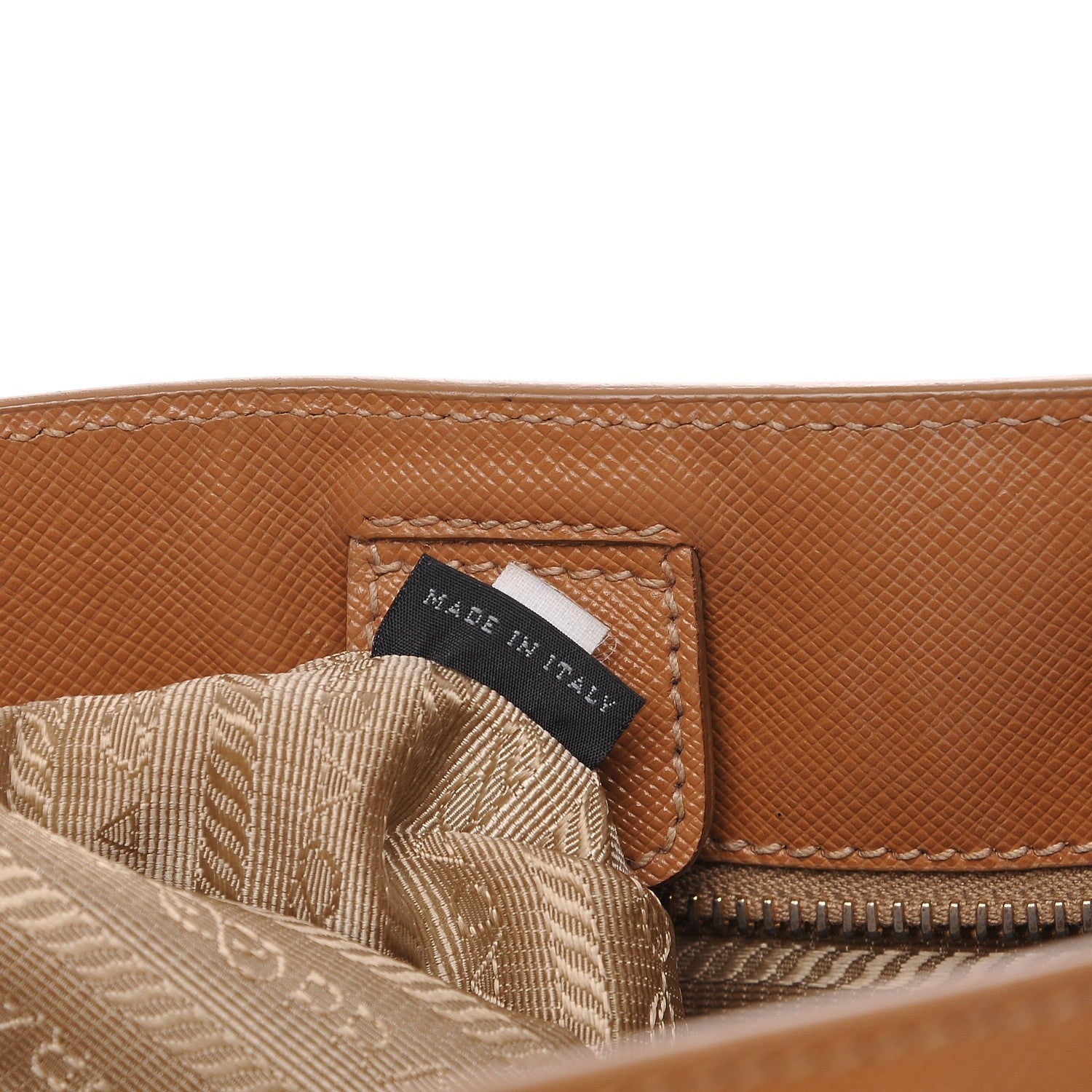 Prada Saffiano Large Tote Cannella 7 of 9