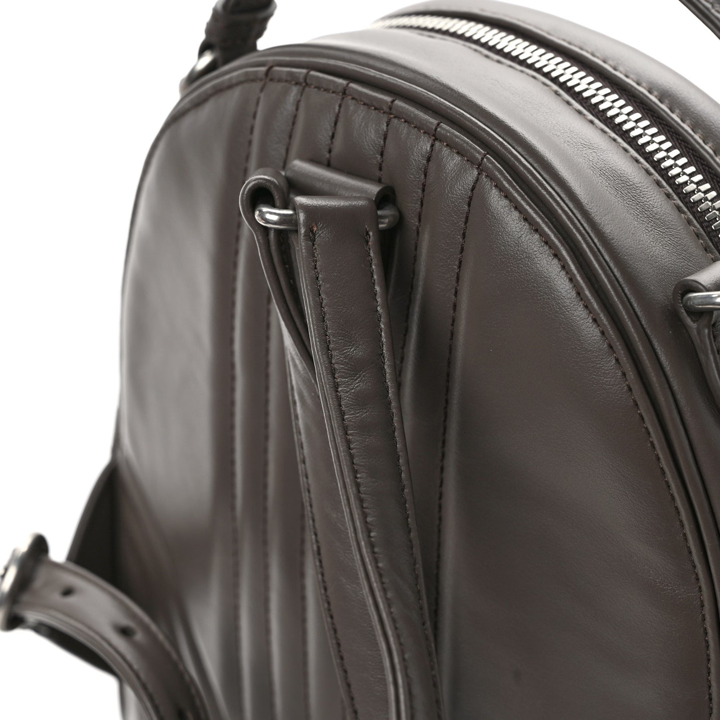 Soft Calfskin Impunture Diagramme Day Backpack Bambu