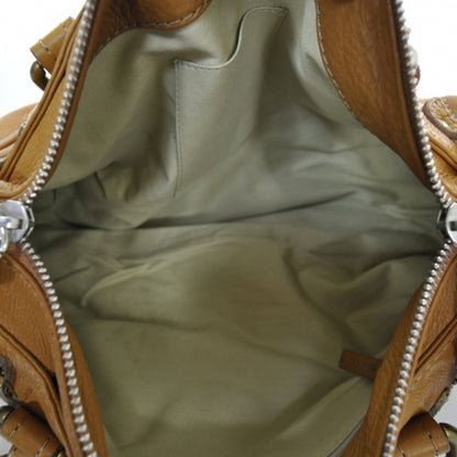 Chloe Leather Paddington Satchel Tan 7 of 9