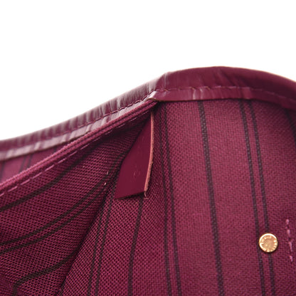 Louis Vuitton Monogram Totem Neverfull MM Magenta 10 of 16