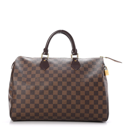 Louis Vuitton Damier Ebene Speedy 35 1 of 7