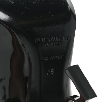 Saint Laurent Patent Opyum 110 Pumps 38 Black 7 of 11