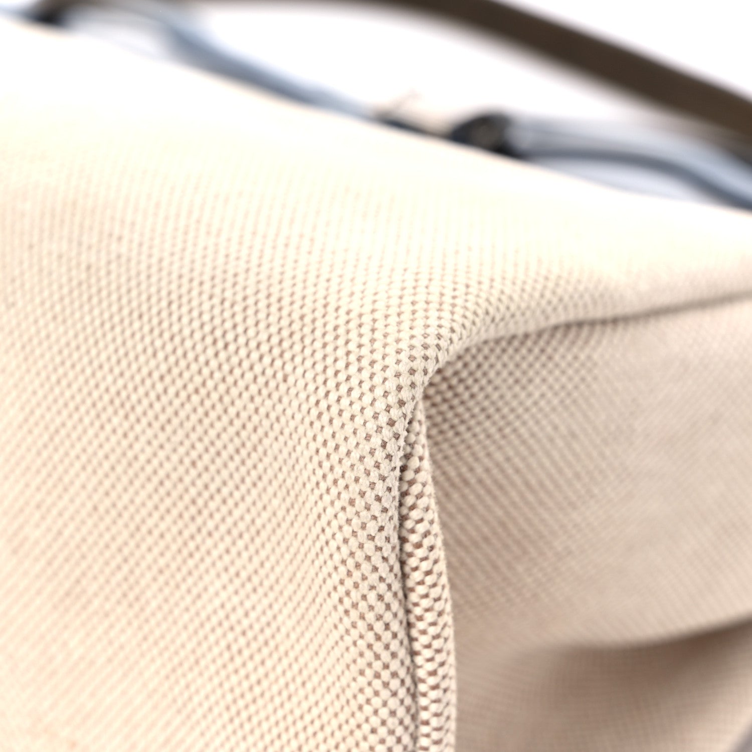 Hermes Toile Vache Calfskin Herbag PM 30 Navy Bleu Natural 12 of 26