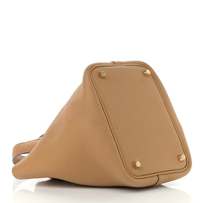 Hermes Taurillon Clemence Picotin Lock 18 PM Biscuit 4 of 13