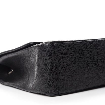 Chanel Caviar Quilted Maxi Single Flap Black 6 of 13