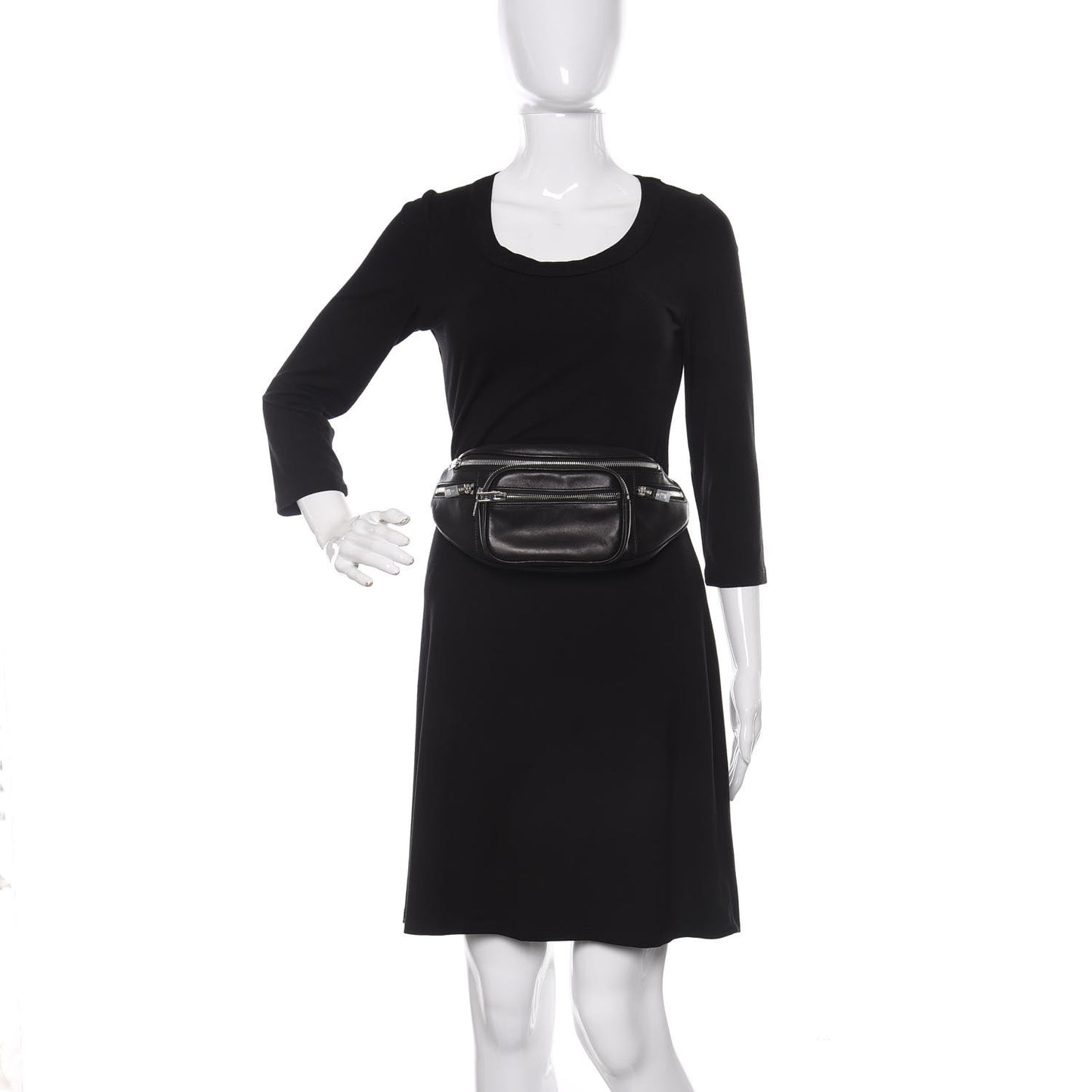 Lambskin Attica Belt Bag Black