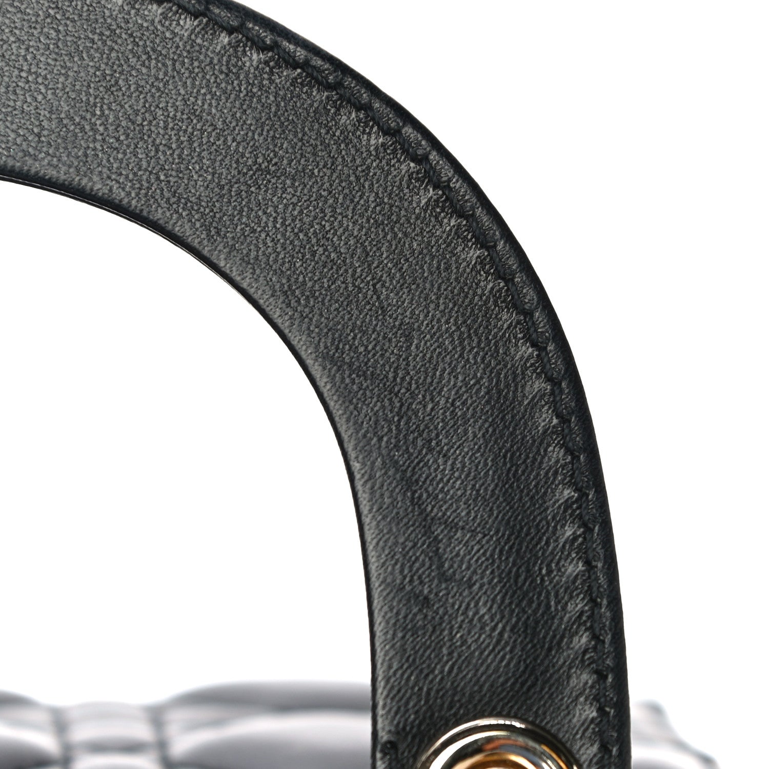 Christian Dior Lambskin Cannage Mini Lady Dior Black 20 of 22