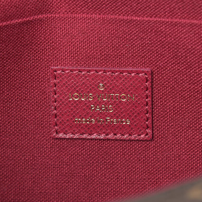 Louis Vuitton Monogram Pochette Felicie Chain Wallet Fuchsia 8 of 12
