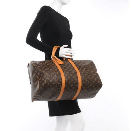Louis Vuitton Monogram Keepall 50 2 of 18