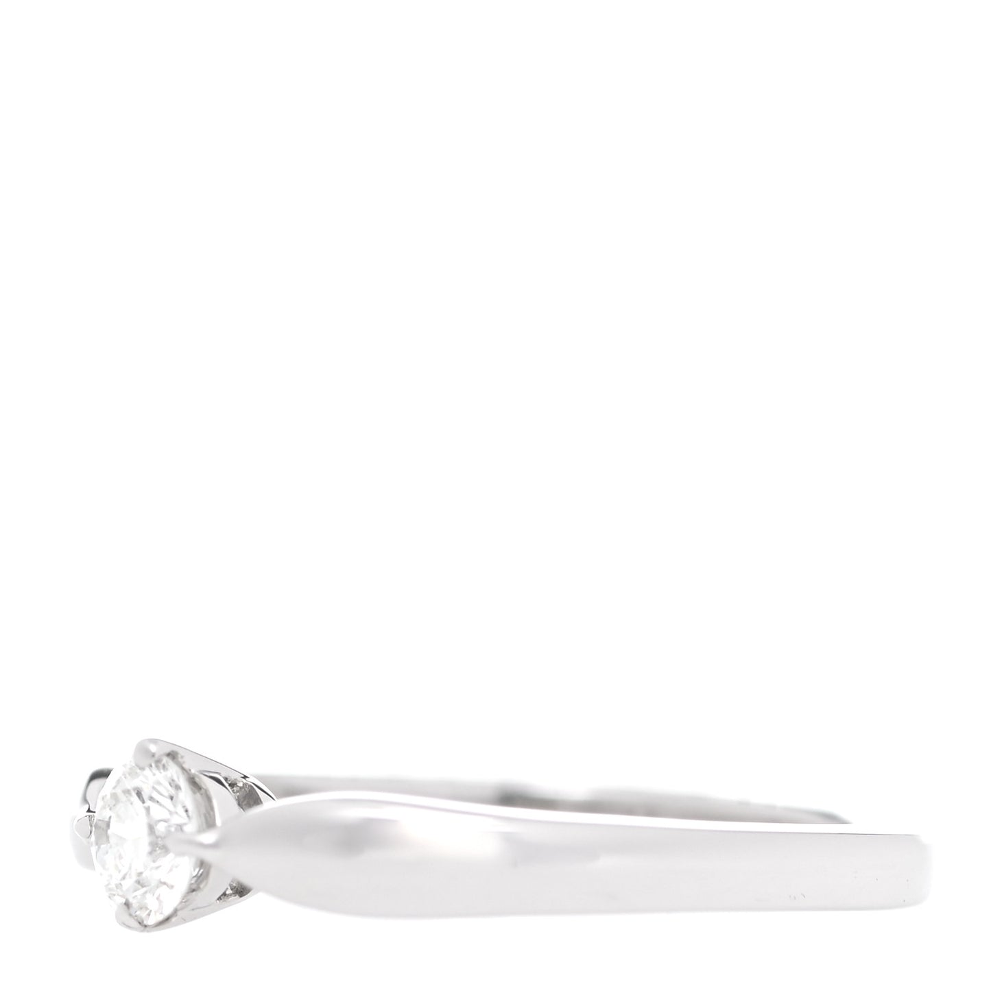 Platinum Diamond .23ct Dedicata a Venezia Solitaire Engagement Ring 48 4.5