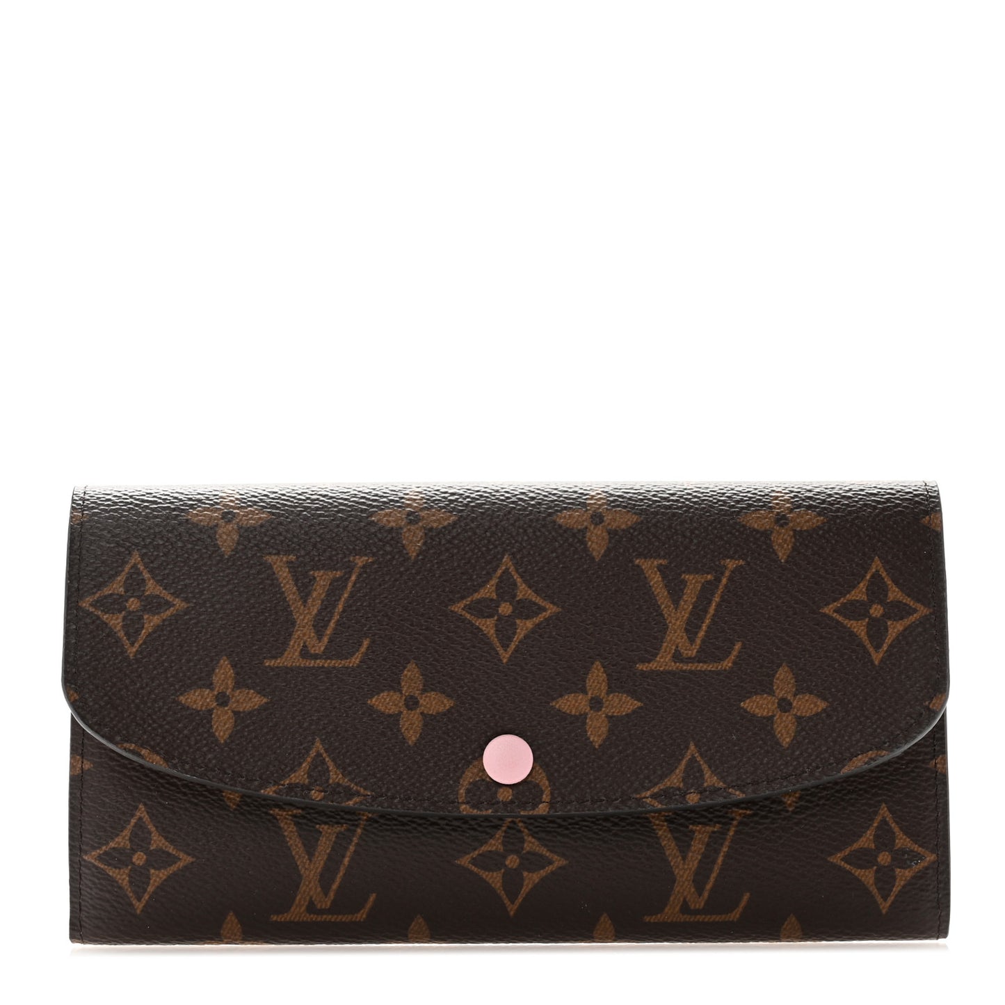Monogram Emilie Wallet Rose Ballerine