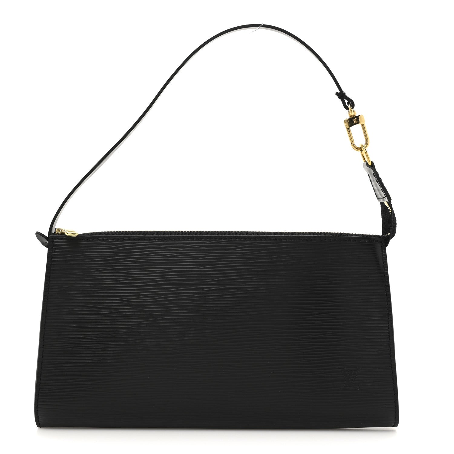 Louis Vuitton Epi Pochette Accessories 24 Black 1 of 9