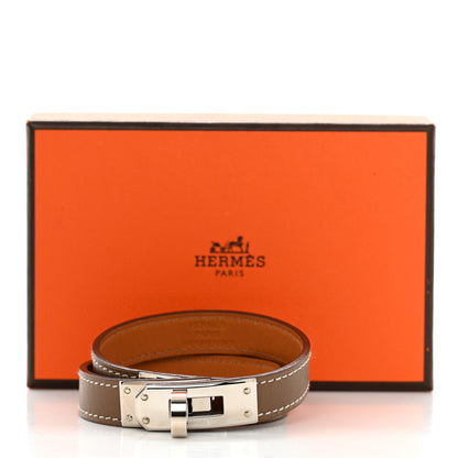 Hermes Swift Kelly Double Tour Bracelet S Etoupe 7 of 7