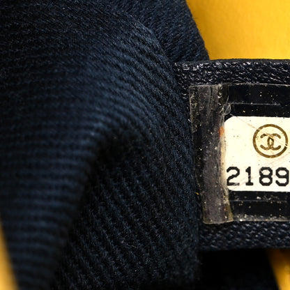 Chanel Calfskin Chevron Quilted Small Surpique Flap Yellow 7 of 16