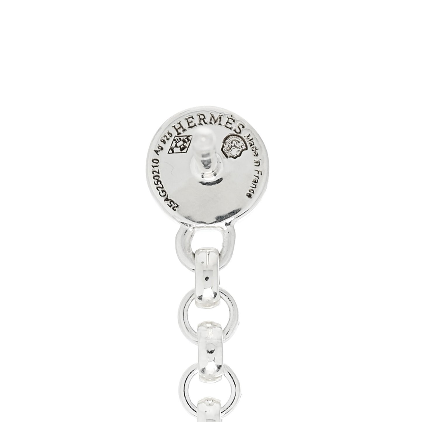 Sterling Silver Chaine d'Ancre Alea II Dangle Earrings