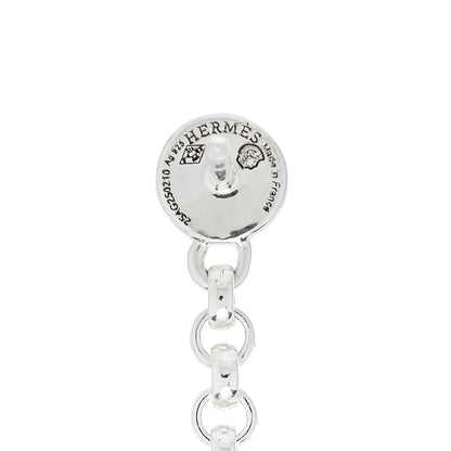 Hermes Sterling Silver Chaine d'Ancre Alea II Dangle Earrings 4 of 4