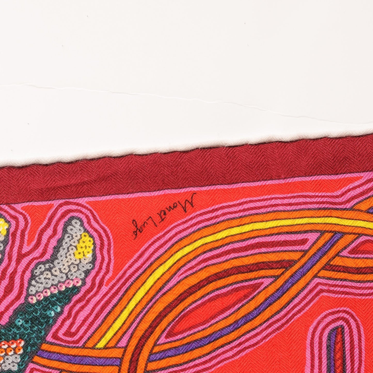 Cashmere Silk L'Arbre Du Vent Shawl 140