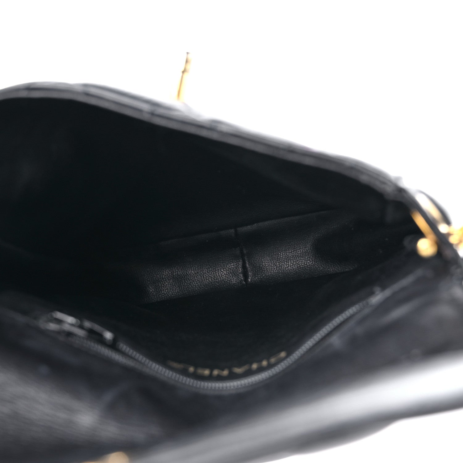 Chanel Lambskin Quilted Extra Mini Flap Black 5 of 13