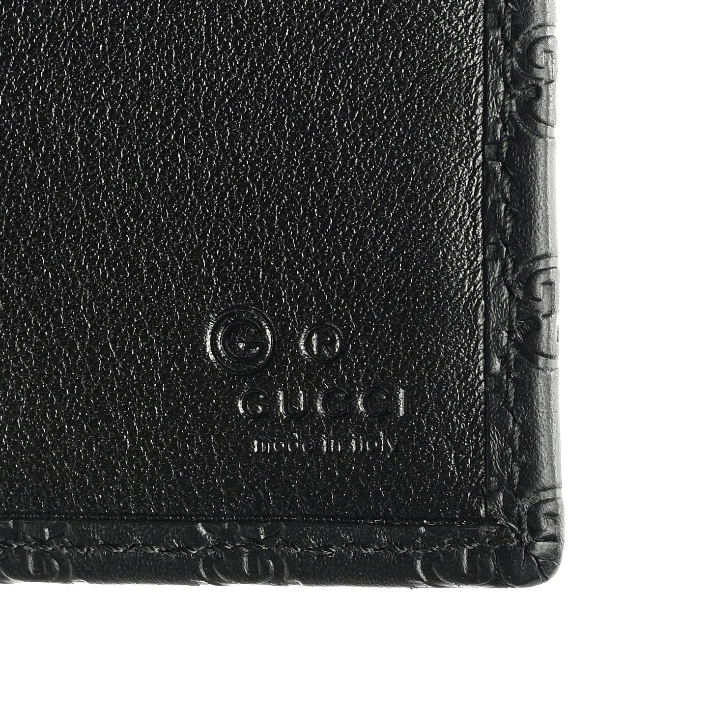 Soft Microguccissima Continental Wallet Black