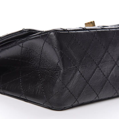 Chanel Aged Calfskin Casino 2.55 Reissue 224 Flap Black 9 of 10