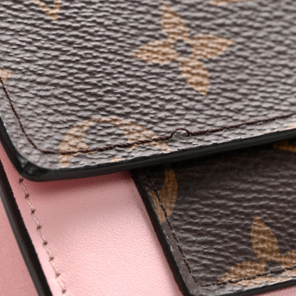 Louis Vuitton Monogram Flore Chain Wallet Rose Ballerine 14 of 15