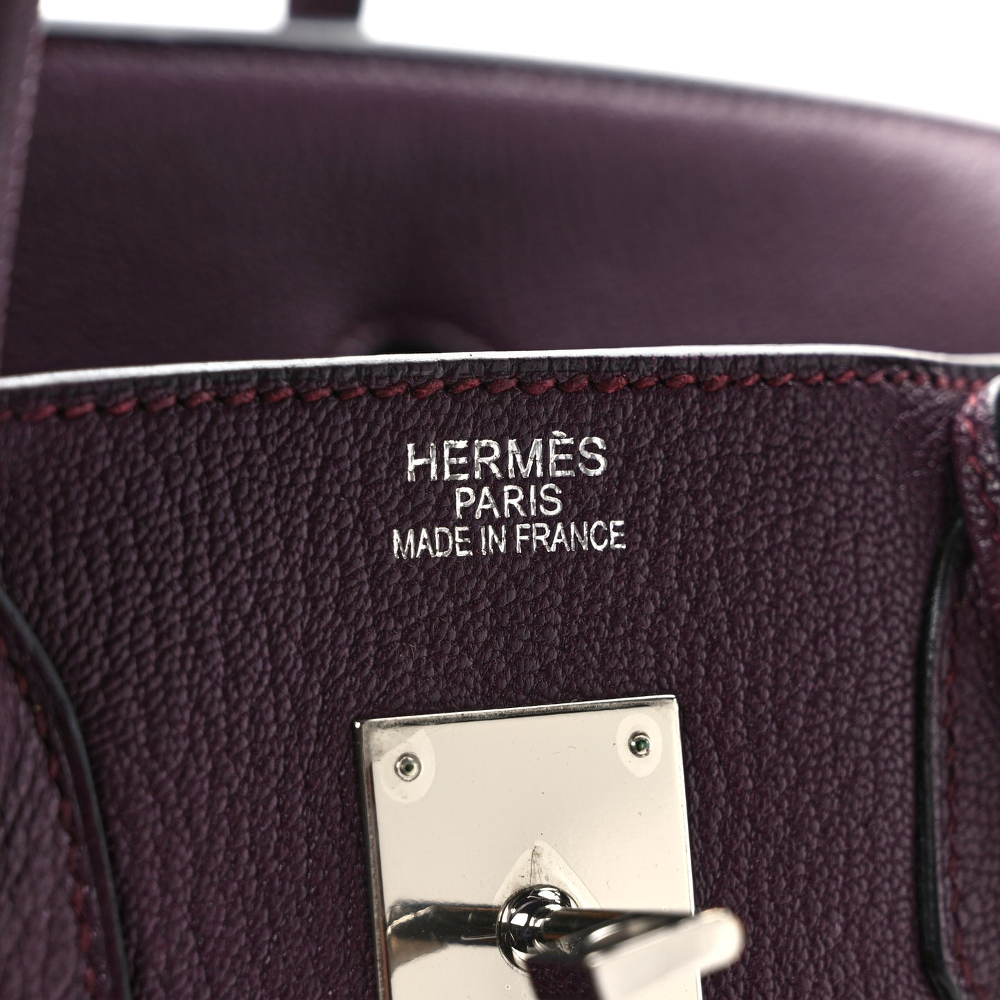 Chevre Mangalore HAC Birkin 32 Raisin