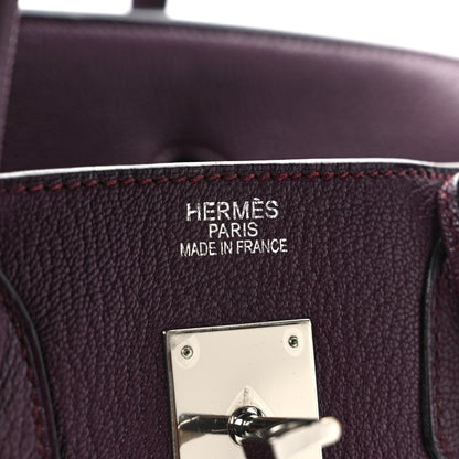 Hermes Chevre Mangalore HAC Birkin 32 Raisin 6 of 11