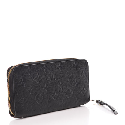 Louis Vuitton Empreinte Zippy Wallet Black 3 of 9