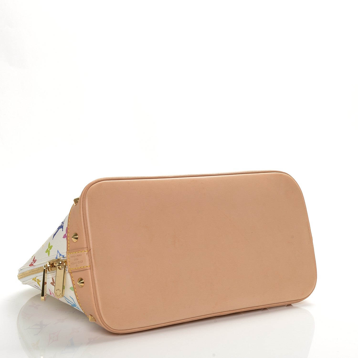 Louis Vuitton Monogram Multicolor Alma White 4 of 5
