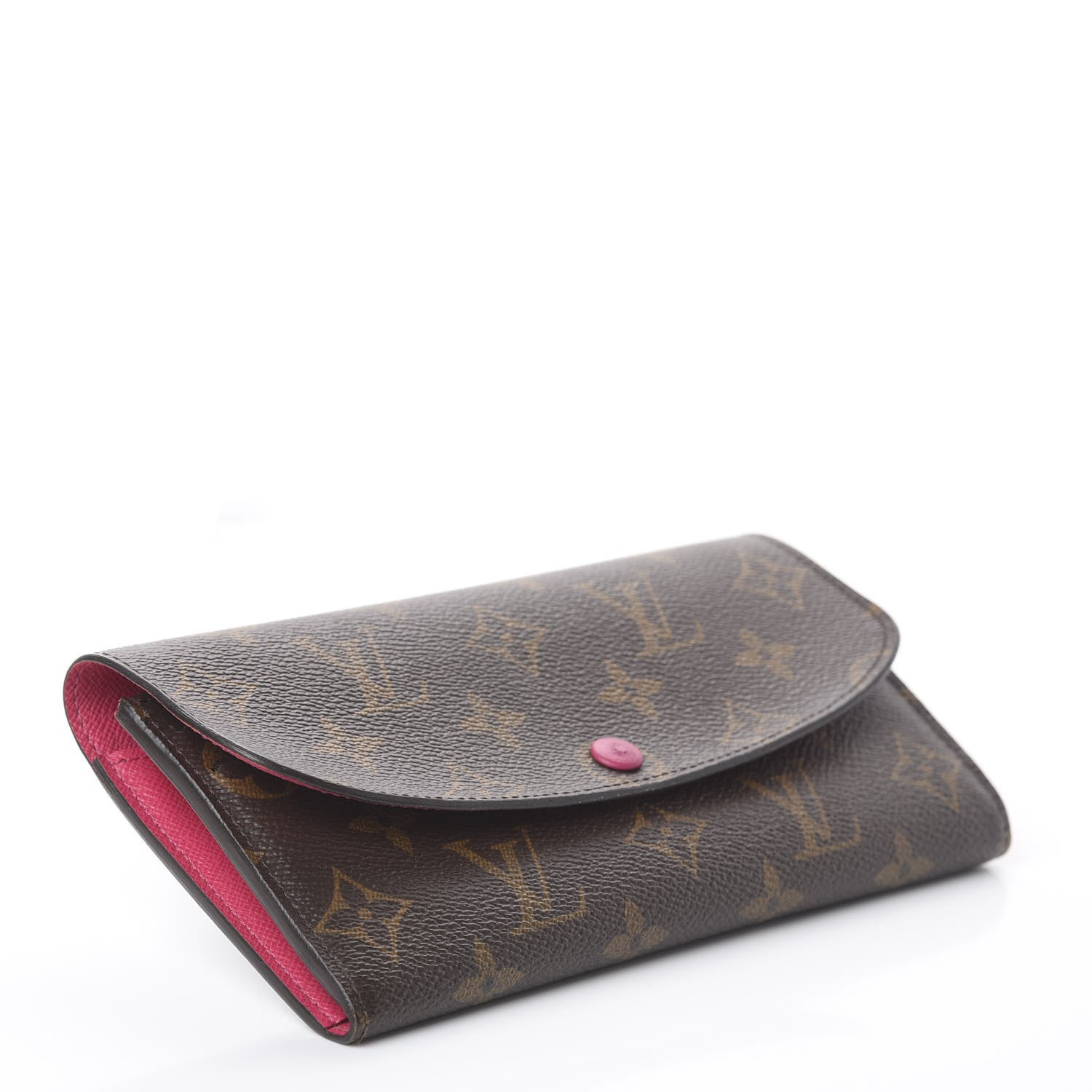 Louis Vuitton Monogram Emilie Wallet Hot Pink 3 of 5