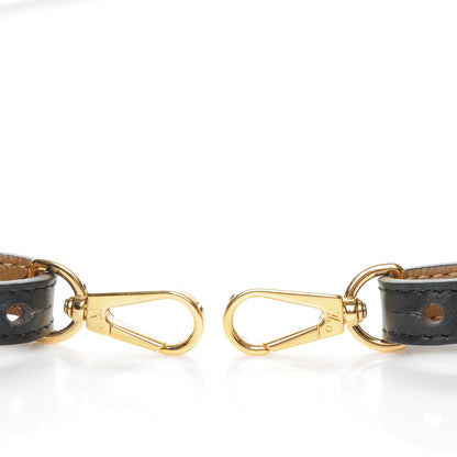 Louis Vuitton Reverse Monogram Bandouliere Shoulder Strap XL Black 4 of 6