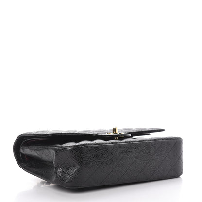 Chanel Caviar Quilted Medium Double Flap Black 4 of 11