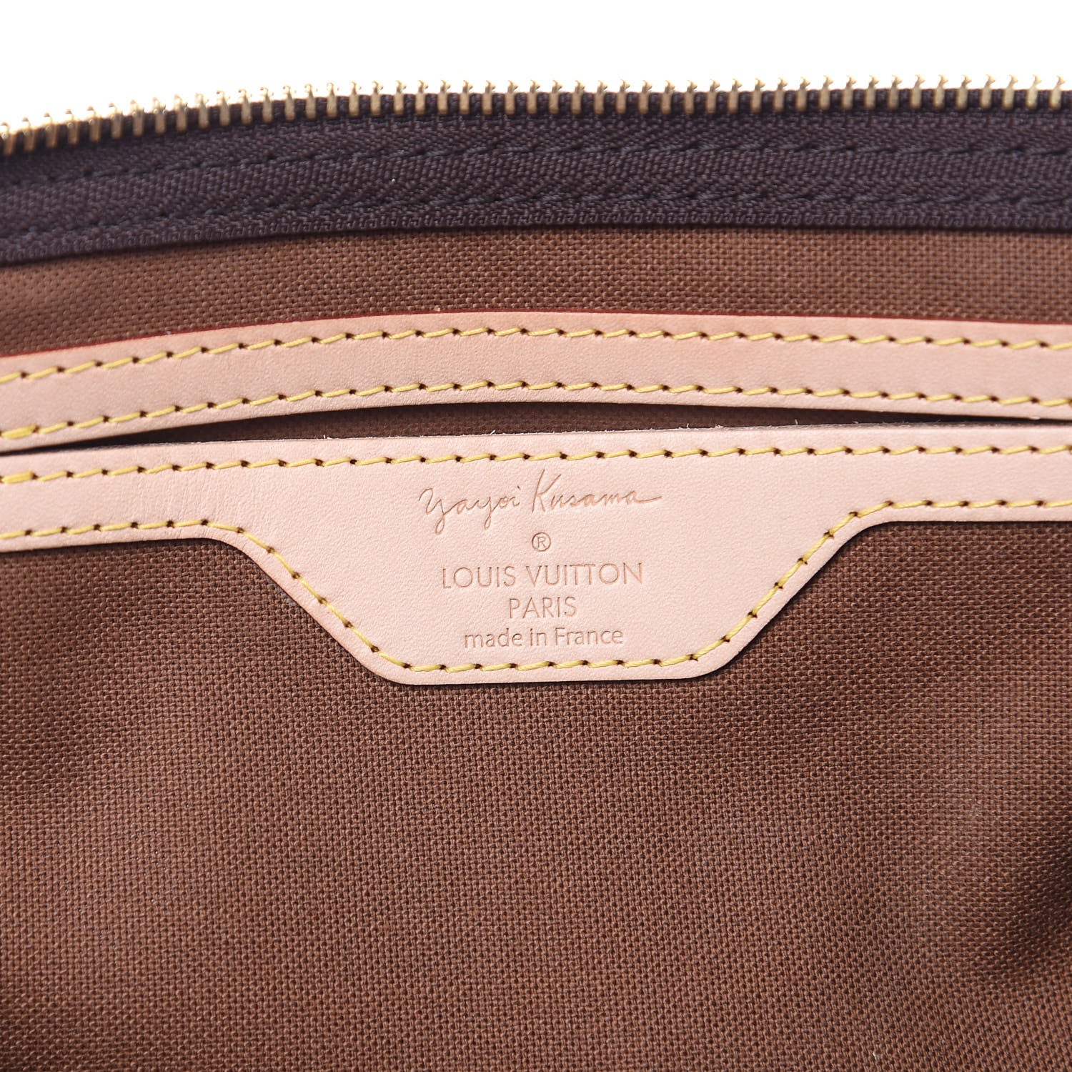 Louis Vuitton Monogram Kusama Town Speedy 30 Blue 7 of 13