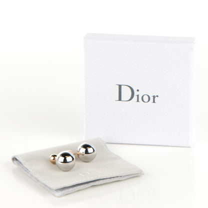 Christian Dior Mise En Dior Tribal Earrings Silver Gold 4 of 4
