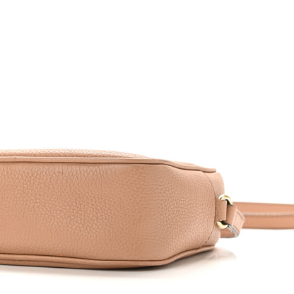 Gucci Pebbled Calfskin Small Soho Disco Bag Camelia 10 of 10