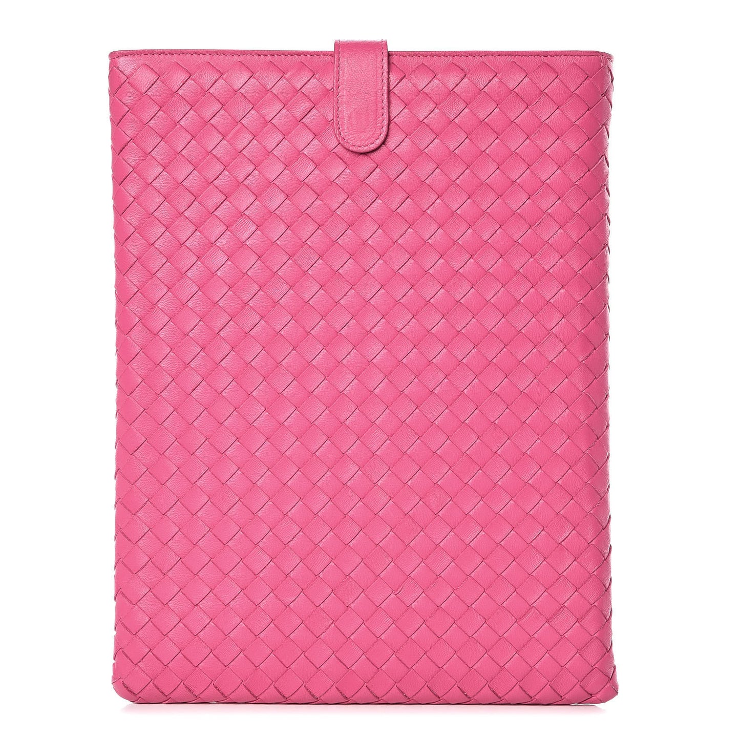 Nappa Intrecciato iPad Case Rosa Shock